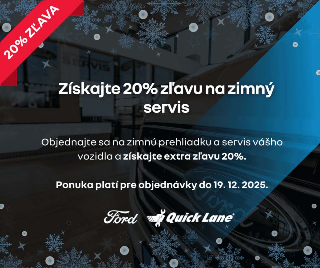 20% zľava na zimný servis vozidla